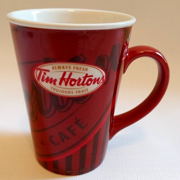 Tim Hortons Limited Edition 2008 #008 Coffee Cafe "Always Fresh" Mug Cup - Picture 1 of 7
